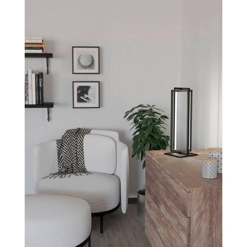 Eglo SIBERIA lampka nocna LED Czarny, 1-punktowy, Zdalne sterowanie main product photo
