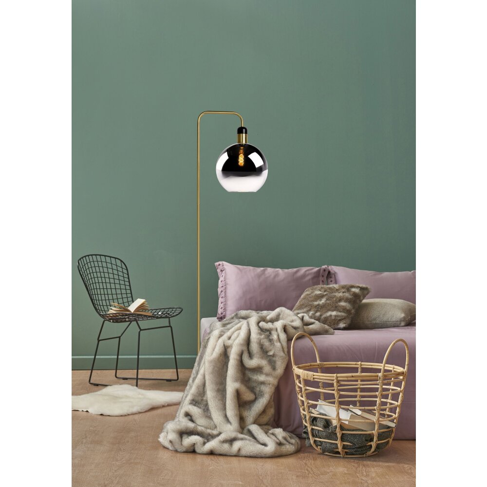 Lampa Stojąca Lucide JULIUS Szary, 1-punktowy main product photo