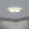 Eglo LANCIANO Lampa Sufitowa LED Brązowy, Biały, 1-punktowy, Zdalne sterowanie