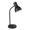 Eglo VERADAL-QI lampka nocna LED Brązowy, Czarny, 1-punktowy