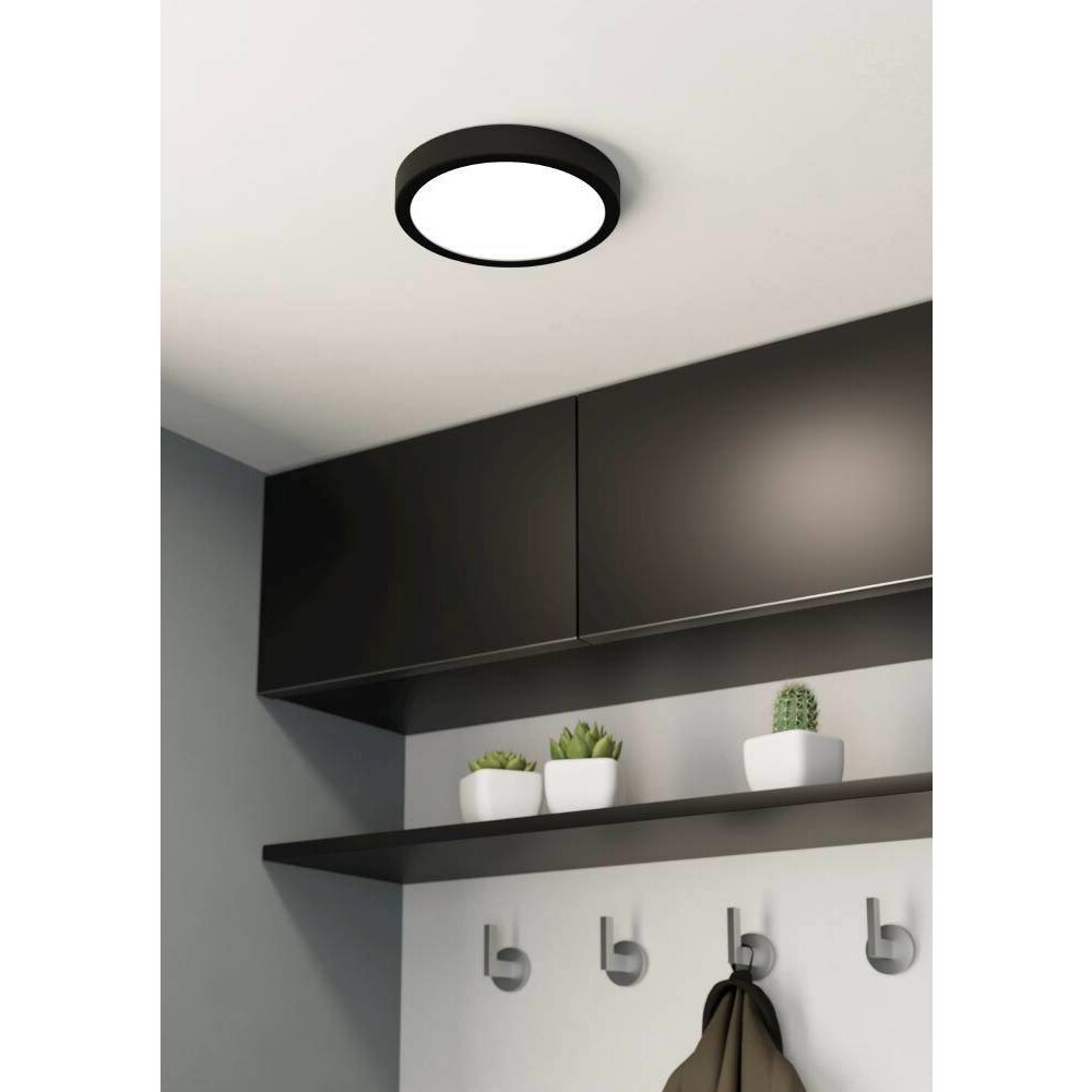Eglo FUEVA Lampa Sufitowa LED Czarny, 1-punktowy main product photo