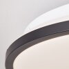 Brilliant Heida Lampa Sufitowa LED Czarny, Biały, 1-punktowy, Zdalne sterowanie, Zmieniacz kolorów