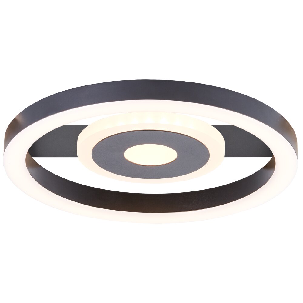 Brilliant Maureen Lampa Sufitowa LED Czarny, Biały, 1-punktowy main product photo