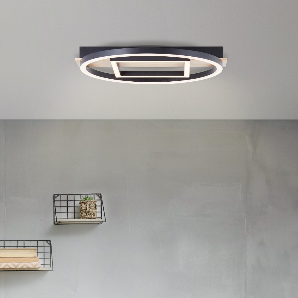 Brilliant Maureen Lampa Sufitowa LED Ecru, Czarny, Biały, 1-punktowy main product photo