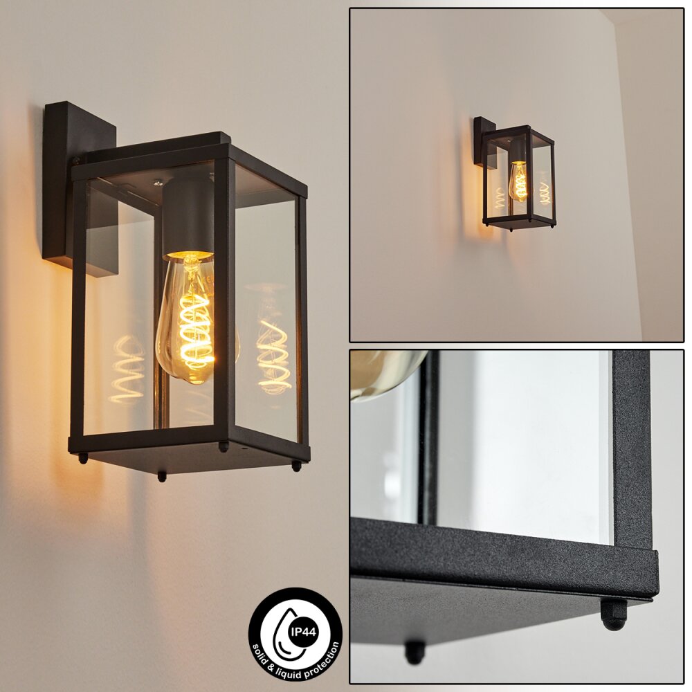 Palanga Zewnętrzny kinkiet Czarny, 1-punktowy main product photo