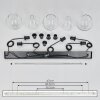 Koyoto  Lampa Sufitowa Szkło 20 cm przezroczysty, 5-punktowe