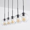 Koyoto  Lampa Sufitowa Szkło 20 cm przezroczysty, 5-punktowe
