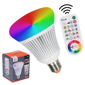 Candal E27 LED RGB 16 W 2200-6500 kelwin 806 lumenów z pilotem zdalnego sterowania