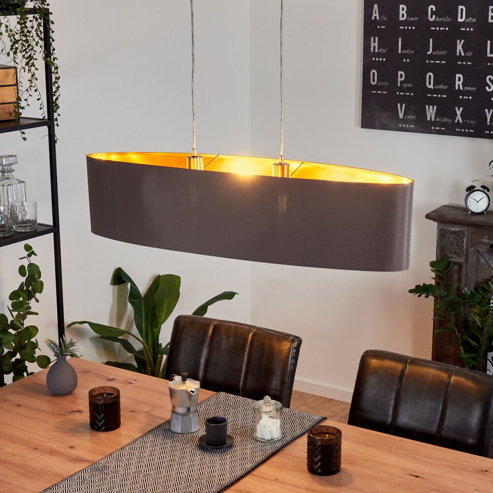 Elsa Lampa Wisząca Nikiel matowy, 2-punktowe main product photo