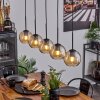 Koyoto  Lampa Wisząca Szkło 15 cm W kolorze bursztynu, 5-punktowe