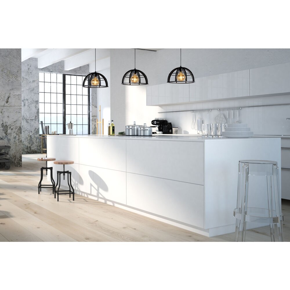 Lucide DIKRA Lampa Wisząca Czarny, 1-punktowy main product photo