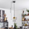 Koyoto  Lampa Wisząca Szkło 15 cm Złoty, Przezroczysty, 1-punktowy