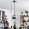 Koyoto  Lampa Wisząca Szkło 30 cm Przezroczysty, Przydymiony, 1-punktowy