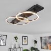 Pompu Lampa Sufitowa LED Czarny, 2-punktowe