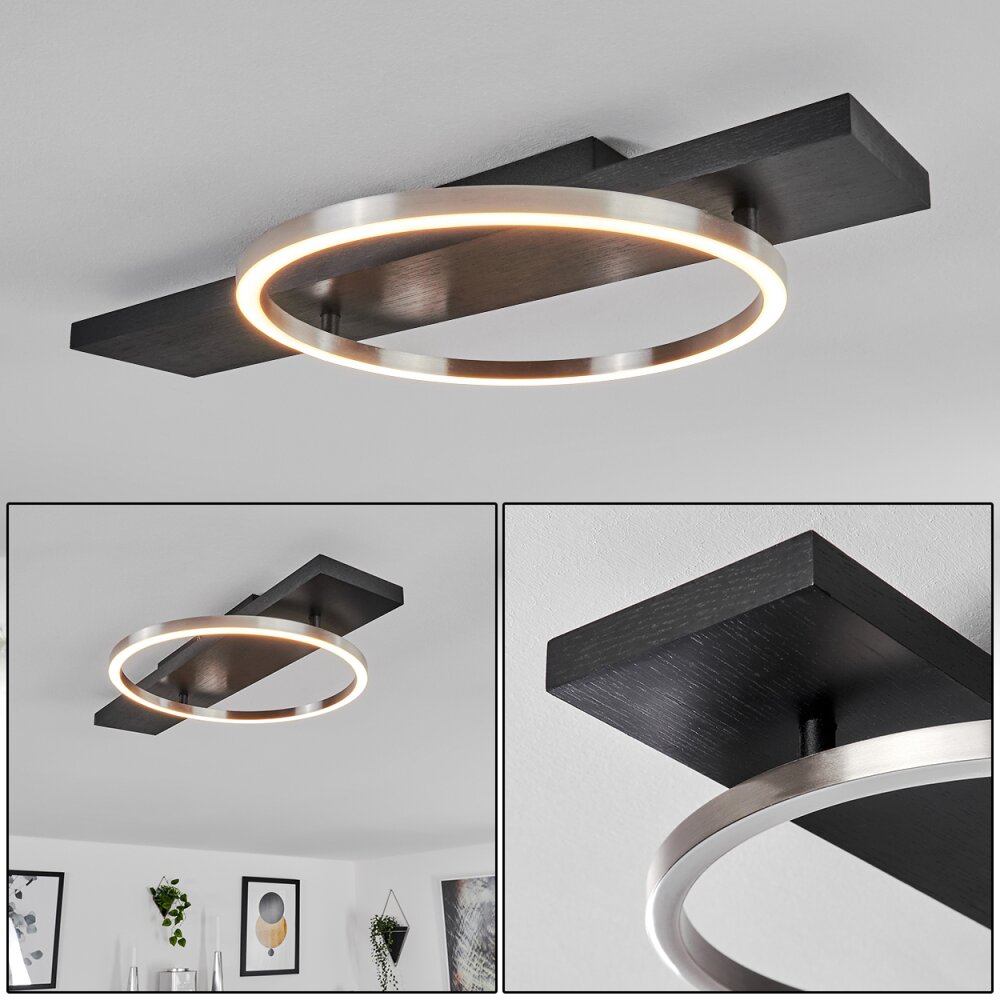 Pompu Lampa Sufitowa LED Czarny, 1-punktowy main product photo
