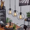 Koyoto  Lampa Sufitowa Szkło 20 cm Przezroczysty, 3-punktowe