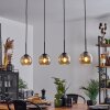 Koyoto  Lampa Wisząca Szkło 15 cm W kolorze bursztynu, 4-punktowe