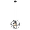 Globo TAMARA Lampa Wisząca Czarny, 1-punktowy