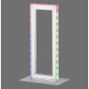 Leuchten-Direkt FELIX60 lampka nocna LED Stal szczotkowana, 2-punktowe, Zdalne sterowanie, Zmieniacz kolorów