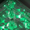 Leuchten-Direkt KEMAL2.0 Lampa Sufitowa LED Stal szczotkowana, 68-punktowe, Zdalne sterowanie, Zmieniacz kolorów