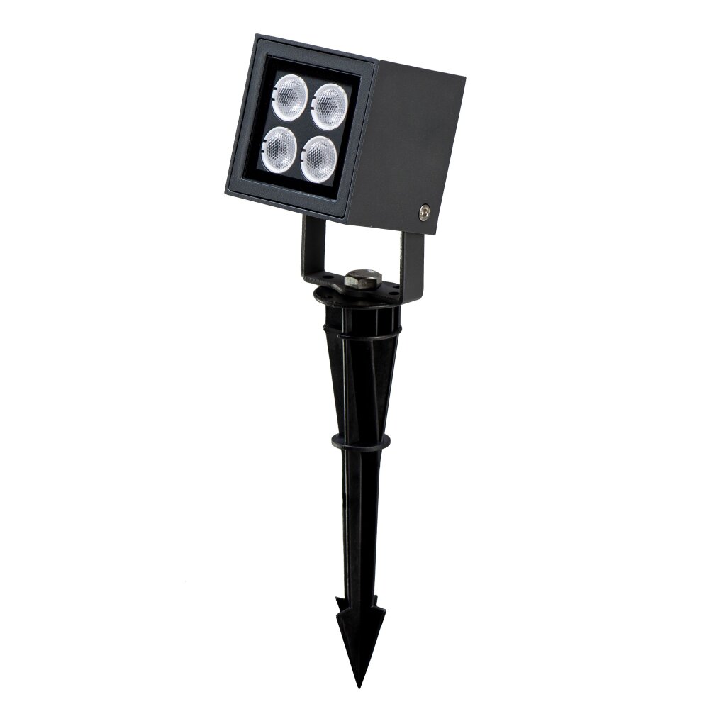 CMD AQUA Reflektor ogrodowy LED Antracytowy, 4-punktowe main product photo