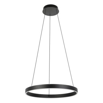 EGLO ALCAZABA Lampa Wisząca LED Czarny, Biały, 2-punktowe