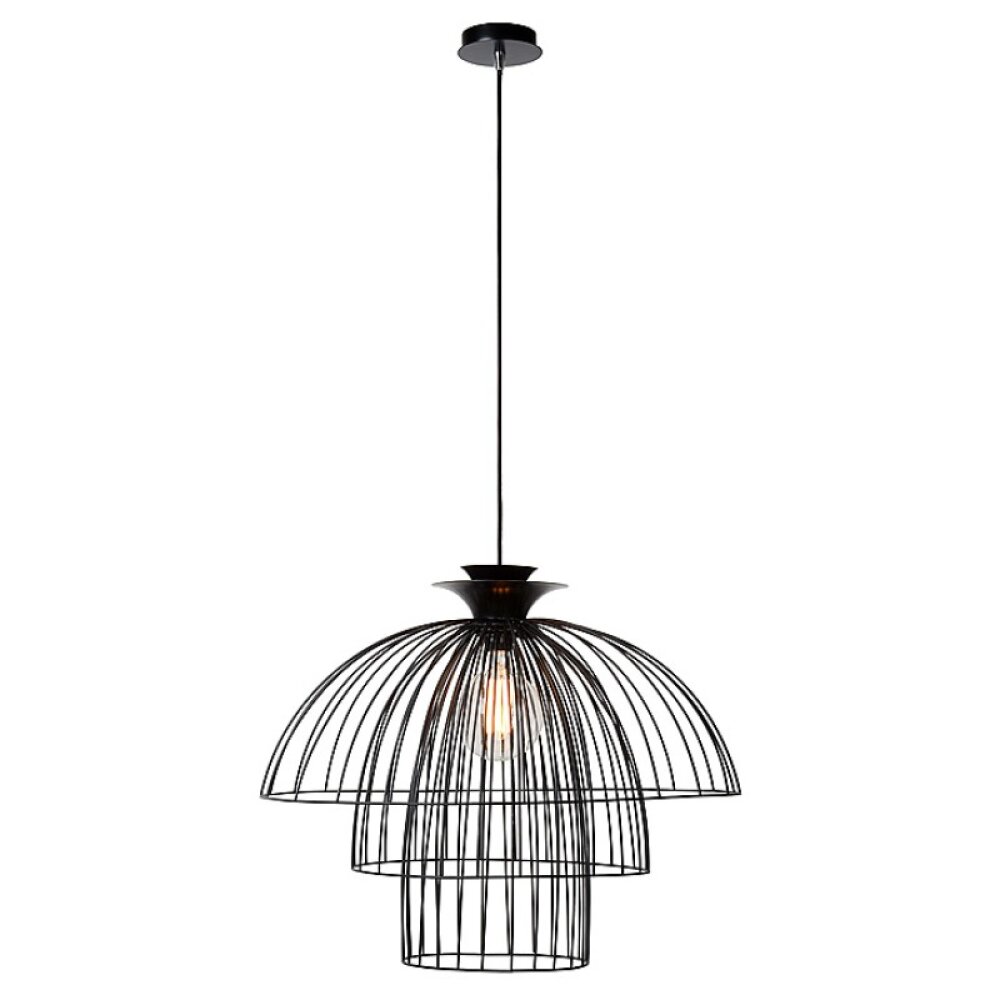 Lucide LANTANA lampa wisząca Czarny, 1-punktowy main product photo