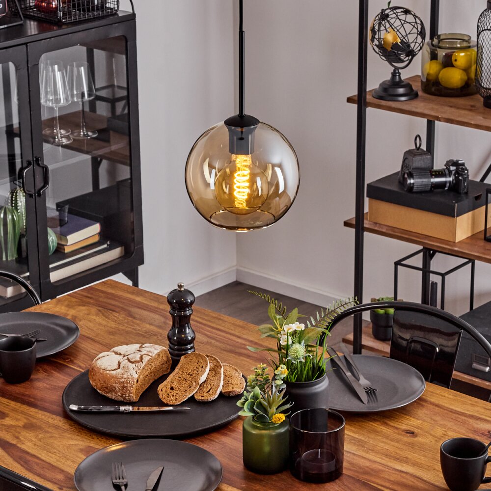 Koyoto Lampa Sufitowa Szkło 20 cm W kolorze bursztynu, 1-punktowy main product photo