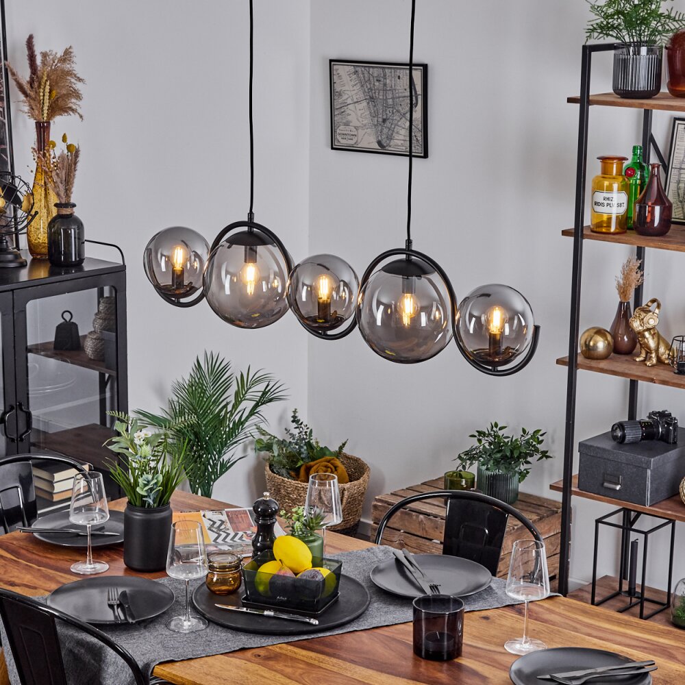 Orieux Lampa Wisząca Przydymiony, 5-punktowe main product photo