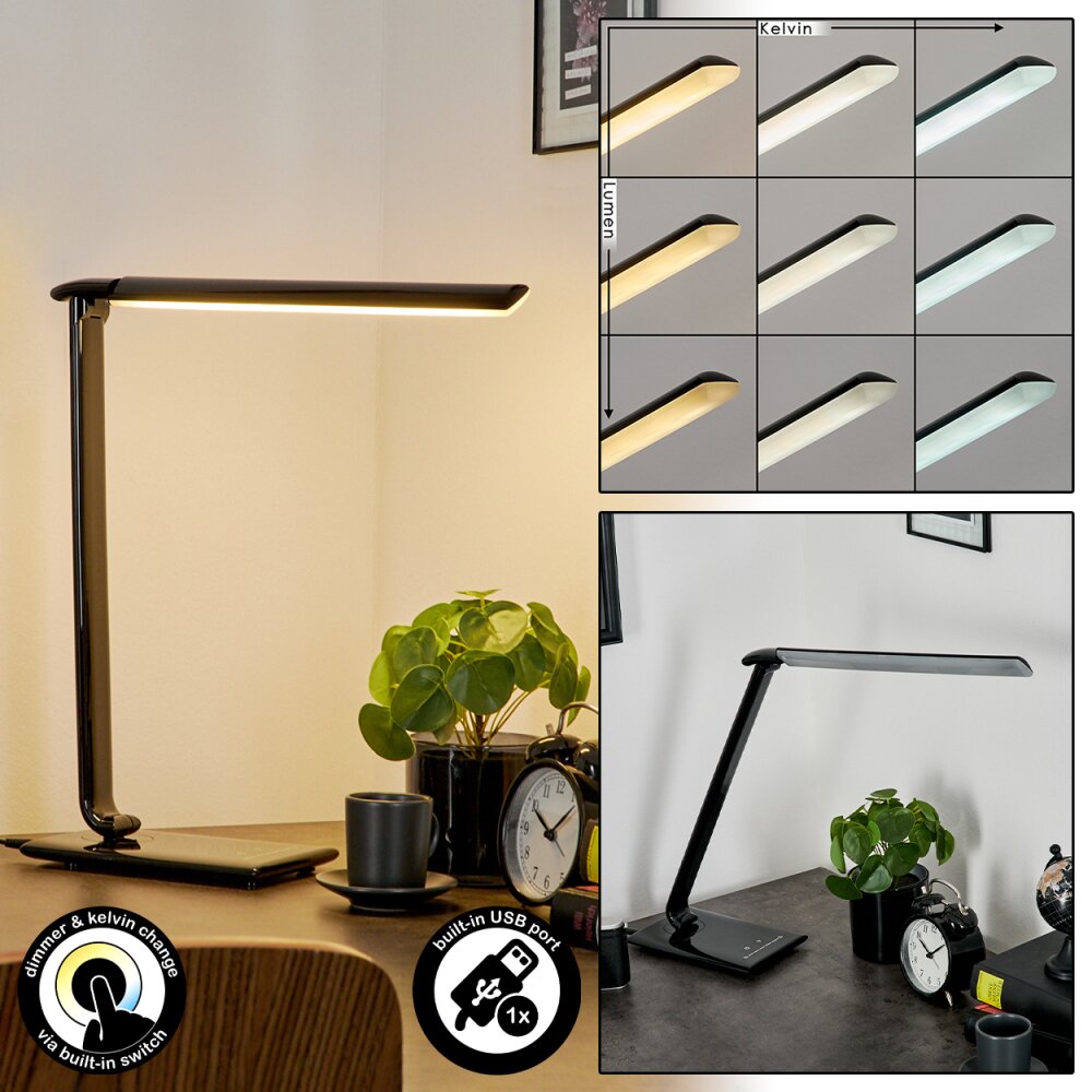 Chozendo lampka nocna LED Czarny, 1-punktowy main product photo
