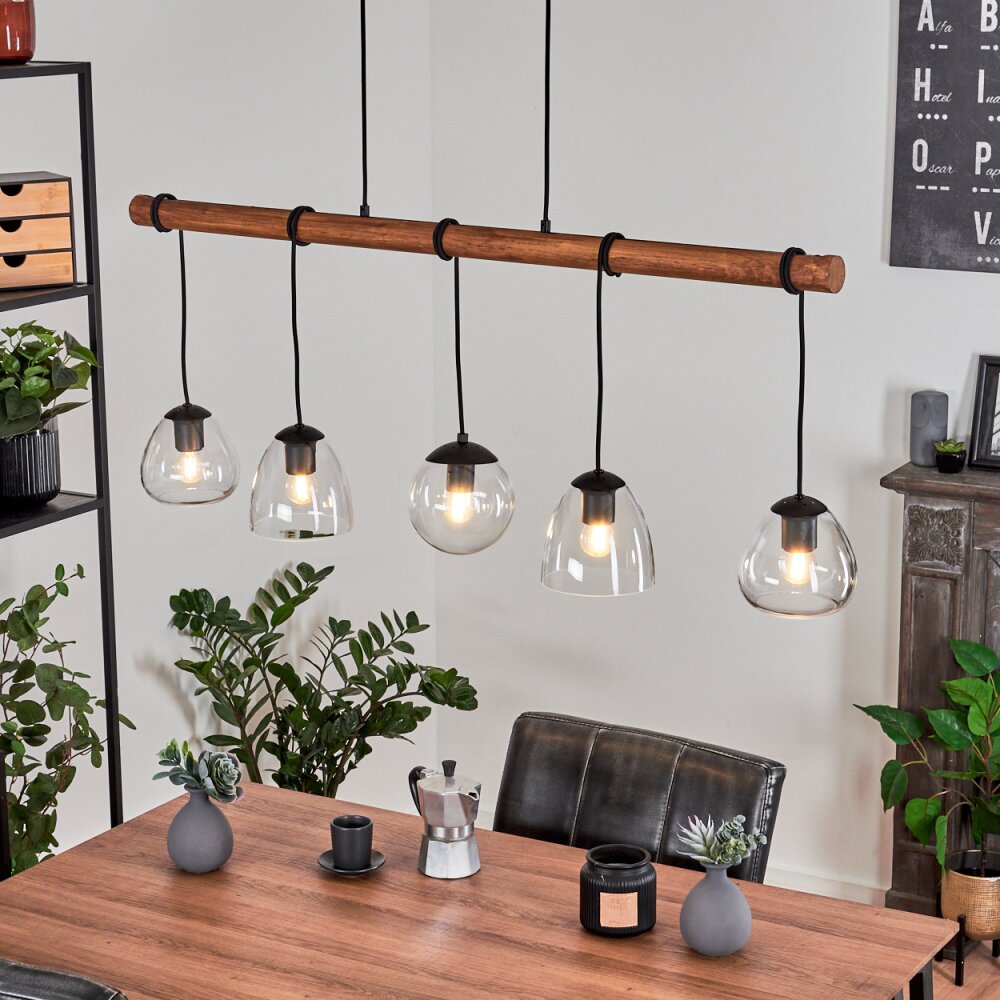 Afurada Lampa Wisząca Ecru, Czarny, 5-punktowe main product photo