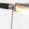 Steinhauer Turound Lampa Stojąca oświetlająca sufit LED Stal szczotkowana, 2-punktowe