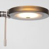 Steinhauer Turound Lampa Stojąca oświetlająca sufit LED Stal szczotkowana, 2-punktowe
