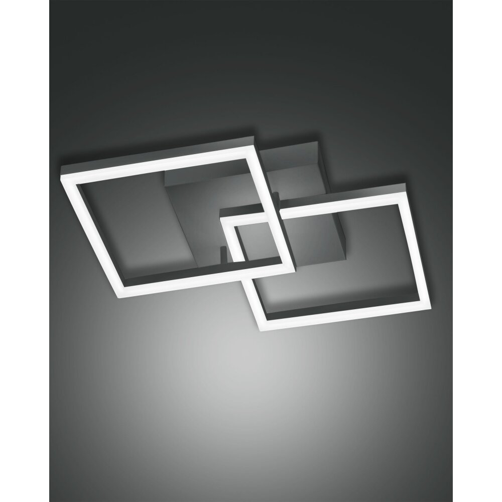 Fabas Luce Bard Lampa Sufitowa LED Antracytowy, 1-punktowy main product photo