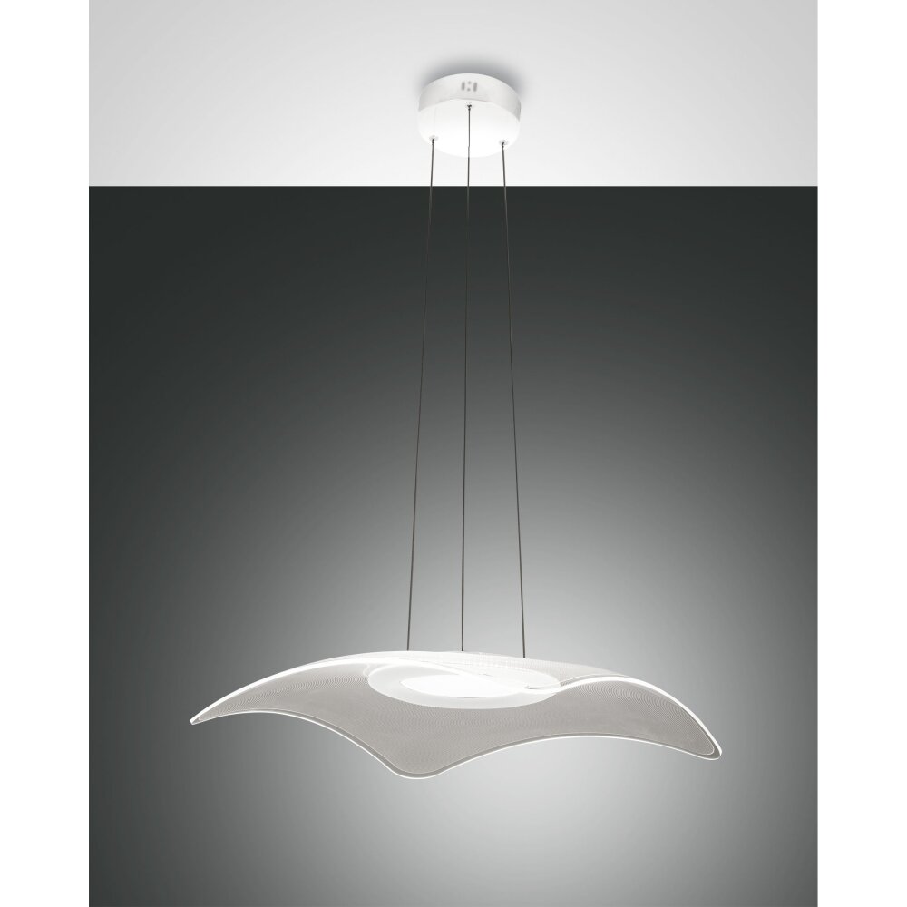 Fabas Luce Ibiza Lampa Wisząca LED Biały, 1-punktowy main product photo