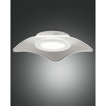 Fabas Luce Ibiza Lampa Sufitowa LED Biały, 1-punktowy