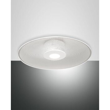 Fabas Luce Anemone Lampa Sufitowa LED Biały, 1-punktowy