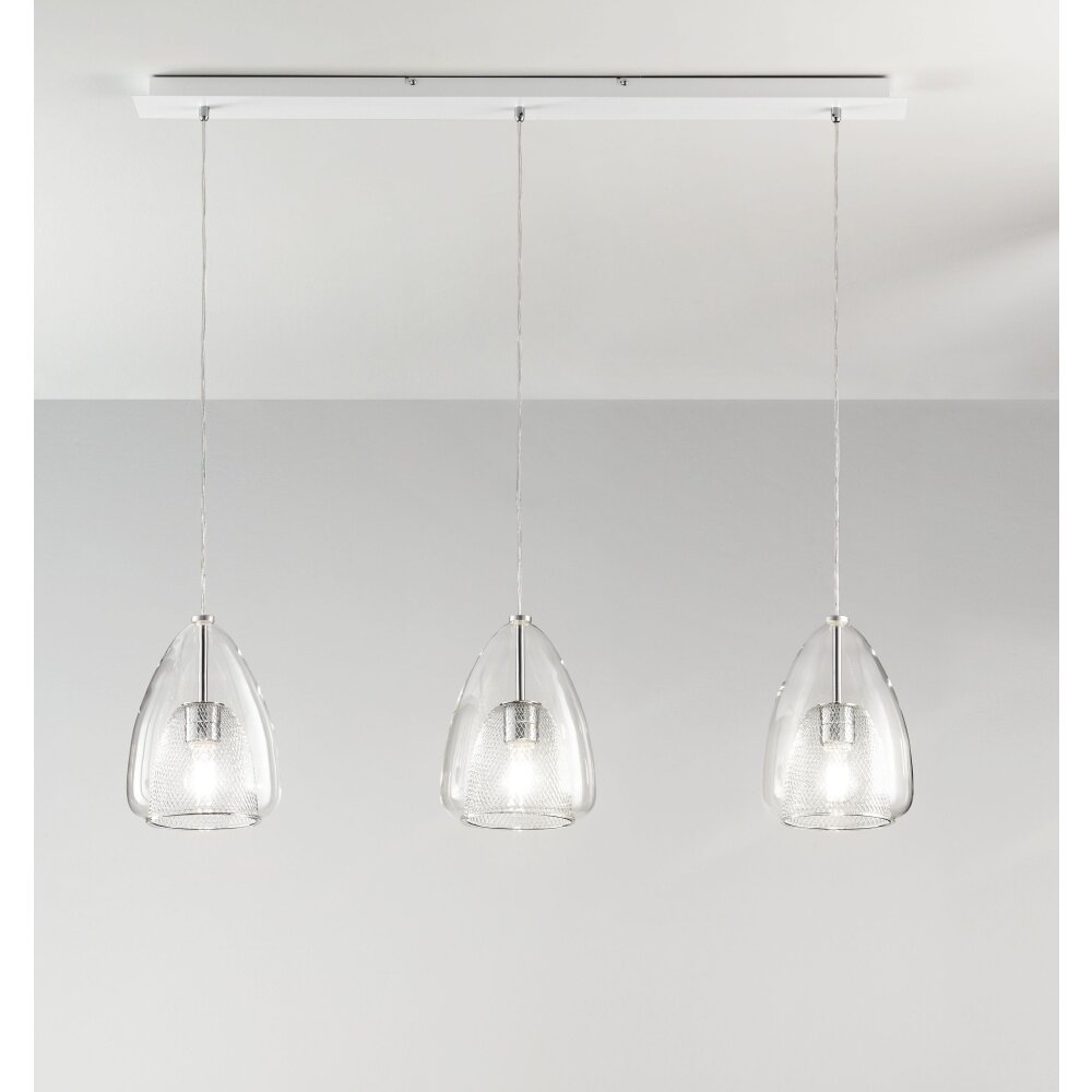 Fabas Luce Britton Lampa Wisząca Biały, 3-punktowe main product photo