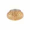 Ideal Lux KING Lampa Sufitowa Złoty, Kryształowa, 3-punktowe