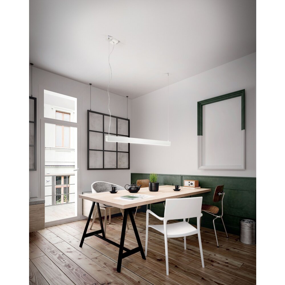 Fabas Luce Next Lampa Wisząca LED Biały, 2-punktowe main product photo