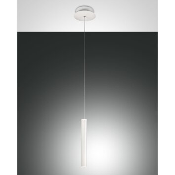 Fabas Luce Prado Lampa Wisząca LED Biały, 1-punktowy