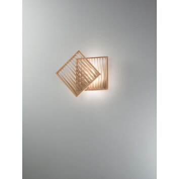Fabas Luce Loft Lampa ścienna LED Biały, 1-punktowy