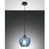 Fabas Luce Gallura Lampa Wisząca Czarny, 1-punktowy