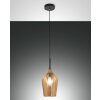 Fabas Luce Stintino Lampa Wisząca Czarny, 1-punktowy