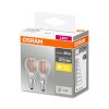 Osram E14 4 W 2700 kelwin 470 lumenów Zestaw 2 sztuk