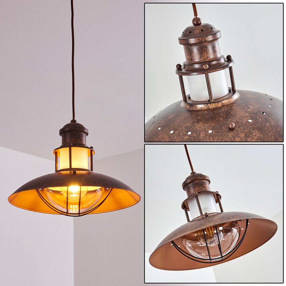 Ebisuko Lampa Wisząca Rdzawy, 1-punktowy main product photo