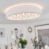 Agodim Lampa Sufitowa LED Biały, 1-punktowy, Zdalne sterowanie, Zmieniacz kolorów