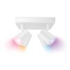 Philips WiZ IMAGEO Lampa Sufitowa LED Biały, 4-punktowe, Zmieniacz kolorów