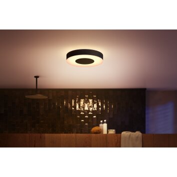 Philips Hue Xamento Lampa Sufitowa LED Czarny, Biały, 1-punktowy, Zmieniacz kolorów
