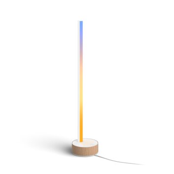 Philips Hue Gradient Signe Oak lampka nocna LED Ecru, Biały, 1-punktowy